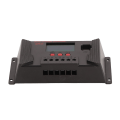 Miniatyrbild 1 av 5: Solcellsregulator Pwm 12v 24v Automatisk Anpassning Lcd-display Usb-port Solcellsregulator 40a