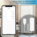 Miniatyrbild 5 av 5: Tuya ZigBee Vattennivåsensor Läckslarm Översvämningsläcksdetektor Smart Hem Vattenvarning Överflödeslarm Säkerhetssystem