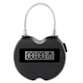 Miniatyrbild 1 av 5: Smart Time Lock Lcd Display Time Lock Multifunktionell Reselås Elektronisk Timer, Vattentät Usb Uppladdningsbar