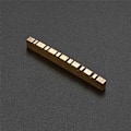 Miniatyrbild 5 av 5: Slitsad Sadel i Mässing för 12-strängad Gitarr, Akustisk Gitarr, Delar och Tillbehör