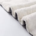 Miniatyrbillede 3 af 4: 2024, Sherpa Tæppe Varme Tæpper Til Vinter Super Blødt Fuzzy Flannel Fleece/uldlignende Vendbar Fløjlsplys Sofa Tæppe Letvægts (Lysegrå Th