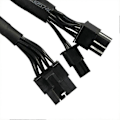 Pikkukuva 5 / 5: 2 kpl 8-nastainen - 8-nastainen (6+2) Pcie Vga Virtalähdekaapeli Flex 1 kpl Pcie 6-nastainen uros - 4 Sata Virtalähde