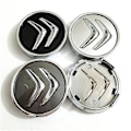 Miniatyrbillede 4 af 5: 4 stk. hjulkapsler til Citroen C4 Picasso C3 Berlingo C5 X7 C2 C1 Ds3 Zx Xsara C8 Ds Ds4 60mm, fælgcenterkapsler med emblem, bilhjulkapsler