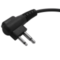 Miniatyrbillede 5 af 5: 10x 2 Pin Avanceret D-formet Clip-ear Ptt Headset Øretelefon Mikrofon Til 2-vejs Radioer Gp88s Gp300 Gp68 Gp20