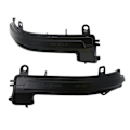 Miniatyrbilde 1 av 5: 2 stk dynamisk styresignal LED-bakspeil som indikerer blink for - F20 F30 F31 F22 F23 F32 F3