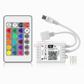 Miniatyrbilde 1 av 5: Wifi Rgb Led-kontroller Smart Wifi Led-stripe lyskontroller med fjernkontroll, fungerer med Rgb Led-stripe