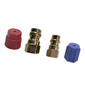 Miniatyrbilde 2 av 4: 4 stk/sett R12 til R-134a Alle R12-systemer Retrofit Konverteringsadapter