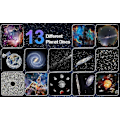 Miniatyrbild 3 av 5: Planetarium Stjärnhimmelsprojektor, 12 Planetariska Skivor, Galaxprojektor, Stjärnhimmel för Sovrum, LED Stjärnhimmelsprojektor