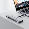 Miniatyrbilde 5 av 5: Kort USB C til USB C-kabel for raskere lading, 8k video og 40 gbps dataoverføring