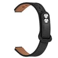Genuine Leather Watch Strap Black Fitbit Inspire 1/2/HR