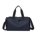 Travel Backpack with Shoe Compartment Blue