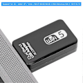 Miniatyrbilde 5 av 5: Dual Band USB Adapter WIFI5 AC1200Mbps 2.4GHz 5.8GHz Trådløst Nettverkskort USB3.0 Grensesnitt