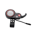 Miniatyrbillede 1 af 5: Zq-100 Kilometertæller Hastighedsjusterbar Elektrisk Scooter Meter 6 Pin Display Til Elektrisk Scooter Das