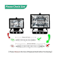Miniatyrbilde 5 av 5: 5-pak R7s 118mm 300w 230v, r7s Halogen Lineær Lyspære, Dimbar Halogen Lampe For Byggearbeid Fra Shantou Centure