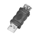 Miniatyrbild 3 av 5: Firewire IEEE 1394 6-stifts Honkontakt F till USB Hankontakt M Kabeladapter Konverterare Plugg
