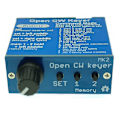 Miniatyrbild 1 av 5: Öppen CW Keyer MK2 Färdig med Aluminiumskal CW Keyer MK2 KIT CW Hastighet Justerbar Från 1 till 999 WPM