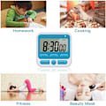 Miniatyrbilde 4 av 5: Kjøkken timer lærings nedtelling, LCD digital blå