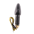 Miniatyrbilde 5 av 5: Universal 12v motorsykkel blinklys foran og bak blinkende halogenlys blinklys