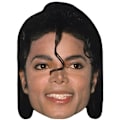 Pikkukuva 1 / 4: Michael Jackson (kihara) Julkkisnaamio, Tasainen Kortti Kasvot