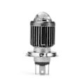 Miniatyrbilde 1 av 5: Universal H4 Dobbel Farge Pære Super Sterk Cree Led Chip Projektor Linse Pære H4 Sokkel Laserstråle Spot Light Tåkelys I Hovedlys Plug n Play (