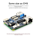Miniatyrbillede 4 af 5: Waveshare CM5 Mini Base IO Board NANO B til Raspberry Pi