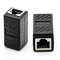 Miniatyrbillede 3 af 3: 2 stk. Kabel Ethernet Hun Hun Kobling Kabel Rj45 Splitter Ethernet Adapter Forlænger Rj45 Forlænger