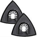 Miniatyrbild 1 av 3: 90mm Triangulära Slipdynor - Oscillerande Multiverktyg Slipdyna för Trä Slipning, 2 Stycken
