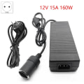 Miniatyrbild 2 av 5: 12v 15a 160w Bilomvandlare 220v Till 12v Bil Adapteromvandlare Bil Hem - Lättare Omvandlare Eu-kontakt