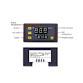 Miniatyrbillede 4 af 4: DC 12V/24V/AC Timer Relæ Justerbar Strømforsyning Relæ Timer Relæ Kontrolkontakt