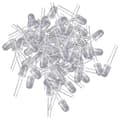 100 stk. 5mm Varm Hvid LED Diode Lys DC 3V 20mA Pære Elektronik Komponenter Lysdiode
