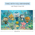 Pikkukuva 2 / 5: a291 Animoitu Octonauts Pikakuivaava Rantapyyhe Mikrokuitu Pehmeä Imeytyvä Kylpypyyhe Kylpyhuoneen Suihkuun Uima-altaaseen Uimiseen Kuntosalille Leirintäalueelle Matkalle Lapsille Ja