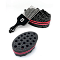 Miniatyrbillede 3 af 5: Nirvana Magic Curl Svamp Twist Svamp Dobbeltsidet Hårbørste Svamp Hår Twist Curl Svamp Magic Hair Braider Coils Dreadlock Curl Børste 2 Stykker wi