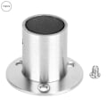Miniatyrbillede 1 af 4: 10 stk. rustfrit 25 mm klædeflange sokkel stang holder fortykke flange rør base