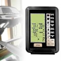 Miniatyrbillede 2 af 5: Træningscykel Monitor Luftcykel Computer Cykelhastighedsmåler Kilometertæller til Træningsdata Træner Display med Pulsmåler