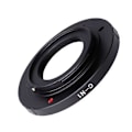 Miniatyrbillede 3 af 4: C-N1 Adapterring til C Mount Filmobjektiv til Nikon 1 Mount Kamera V2 V3 J3 J4