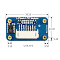 Miniatyrbillede 4 af 5: LCD-skærm til Arduino Stm32 Raspberrypi 4 3 262k RGB Farve 1.47 tommer