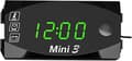 3 i 1 Digital Motorcykelklocka Termometer Digital Voltmeter Styrfäste IP67 Vattentät Motorb