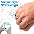 Miniatyrbild 3 av 5: Sparkforce Twinkle 50 000 000 Säkerhetsring, Skyddande Stöt Ring, Legering Sparkforce Ring