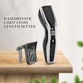 Pikkukuva 4 / 5: Sopii Philips Hair Clipper HC3400 HC3410 HC3420 HC3422 HC3426 HC5410 HC5440 HC5447 HC5450/7452 liitäntäkampa musta