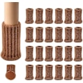 Miniatyrbilde 1 av 3: 24 stk. strikkede, elastiske møbelbensokker