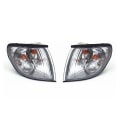 Miniatyrbillede 1 af 5: Par Front Forlygte Lys Blinklys Indikatorlampe Til H1 Starex 1995-2005 Hvid