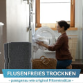 Pikkukuva 3 / 5: 10 kpl kuivausrummun suodatin kuivausrummun vaihtoon Beko 2964840100, nukkasuodatin kuivausrumpuun Beko DE8635rx DS7512pa rumpukuivaaja