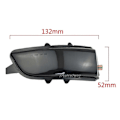 Miniatyrbild 4 av 5: För Volvo C30 C70 S40 S60 V40 V50 V70 2008-2010 LED Dynamisk Blinkers Sidobackspegel Sekventiell Lampa Blinkindikator