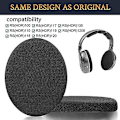 Miniatyrbilde 2 av 5: Mesh Stoff Øreputer Erstatning For Sennheiser Rs120/hdr120/tr120/rs100/rs110/rs115/rs117/rs119/rs136 Hodetelefoner