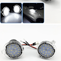 Miniatyrbillede 3 af 5: LED Side Mirror Puddle Lights Lamper til Edge Mondeo 5 Taurus E X Flex Explorer Expedition