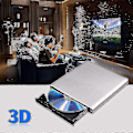 Pikkukuva 5 / 5: Ulkoinen Blu-ray- ja DVD-asema 3D, USB 0 ja Type-C Blu-ray- ja CD-asema, ohut optinen kannettava Blu-ray-asema yhteensopiva MacBon kanssa