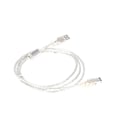 Miniatyrbillede 4 af 5: 1 X Firewire Ieee 1394 6-bens han til Usb 2.0 han adapter konverter kabel ledning Shytmv
