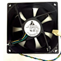 Miniatyrbillede 2 af 5: 9025 DC 12V 0.6A AUB0912VH Computer CPU Køleventilator 90X90X25mm 4 Wire Connector PWM Temperaturstyring