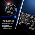 Pikkukuva 2 / 5: Lisäkortit PCIE - M2-sovitin PCI Express 3.0 X1 - NVME SSD M2 PCIE -korotussovitin tukee 2230 2