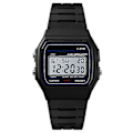 Miniatyrbillede 1 af 4: F-91W Analog Digital Motion LED Silikonerem Multifunktionelt Elektronisk Ur